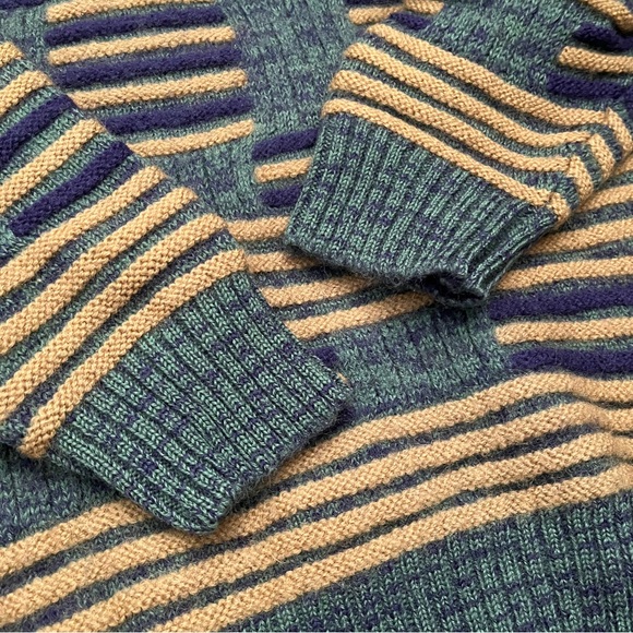 U2 Wool Striped Sweater (M fits S) - Picture 3 of 5